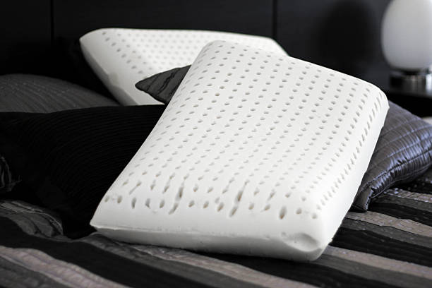 Two ergonomic pure latex on satin sheets